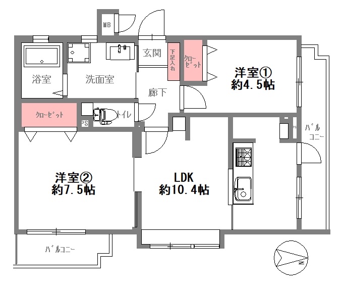 大阪/淀川区【野中北パーク・マンション】