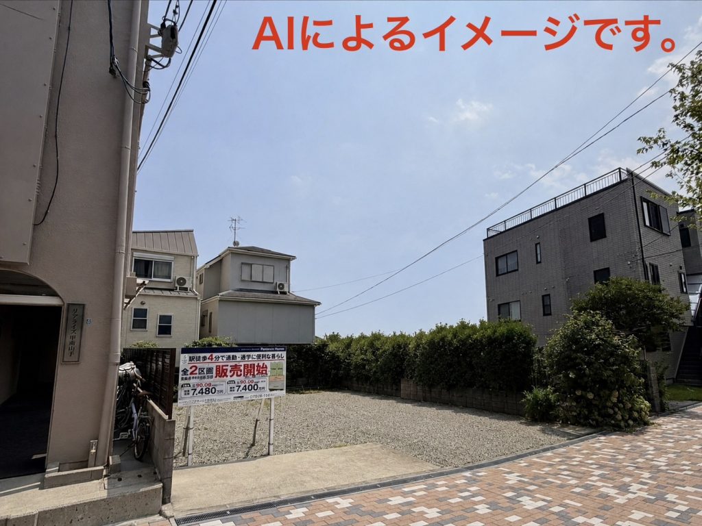 神戸市/東灘区森北町２丁目【建築条件付き土地(全２区画)】